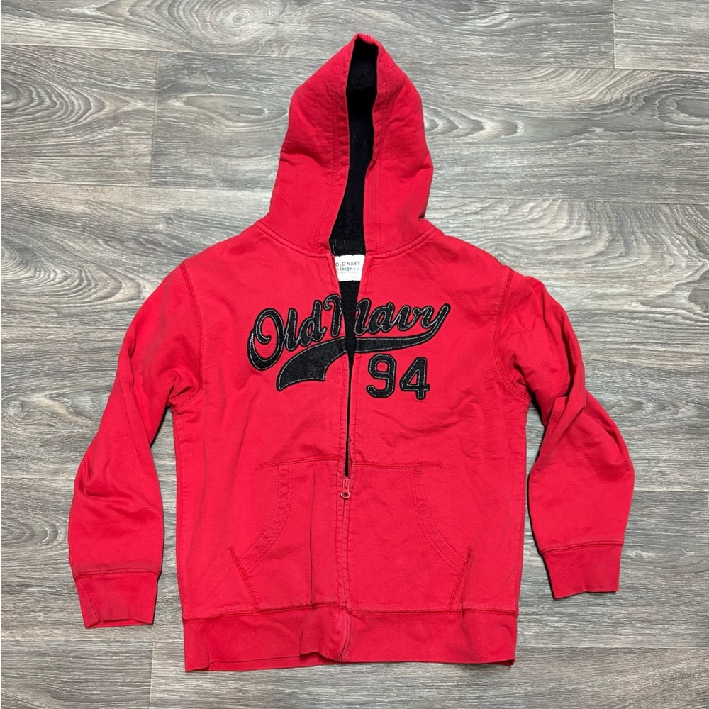 Cozy, Cute Kids’ Size 12 Fleece-lined Old Navy Hoodie